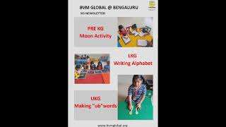 KG News Letter October  BVM Global School Bengaluru [upl. by Beeson372]