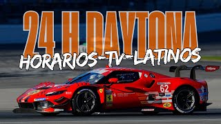 📺 ¿Cómo ver las 24 Horas de Daytona 2024  Pilotos latinoamericanos  Previo 2da parte [upl. by Kermy]