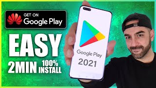 How to get Google Play on Huawei 2021  in just 2 mins [upl. by Ahsei442]