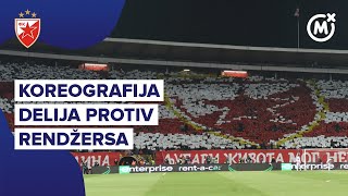 Delije koreografija  Crvena zvezda  Rendžers 17032022 [upl. by Rome707]