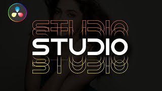 TYPOGRAPHY Text Animation in DaVinci Resolve 186 in Hindi  DaVinci Resolve [upl. by Irah]