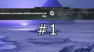 Aumento 1 Cercanías del Renacimiento de Riis  Destiny 2 Beyond Light [upl. by Welford267]