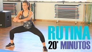 Rutina ejercicios para tonificar el cuerpo  20 minutos [upl. by Ecniv353]