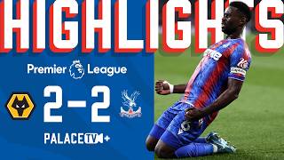 CHALOBAH amp GUÉHI SCORE 🎯🔥  Premier League Highlights Wolves 22 Crystal Palace [upl. by Beaudoin]