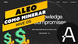 â›ï¸ðŸ’° MAIS RENTABILIDADE  COMO MINERAR A MOEDA ALEOALEO  PASSO A PASSO  HIVEOS [upl. by Anemolif]