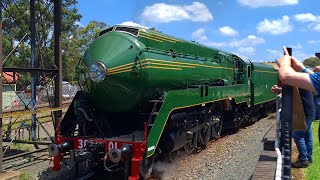 NSW Rail Museum Express  3801  18th November 2023 [upl. by Enyala]