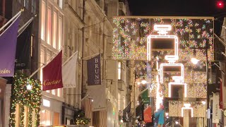 London Christmas 🎁 🎄 Lights is live [upl. by Noeled]