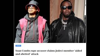 Sean Combs rape accuser claims Jodeci member ‘aided and abetted’ attack [upl. by Nyret]