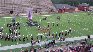 Elmore County Maroon Machine Marching Band at the Phenix City Competition 92824 [upl. by Roel37]