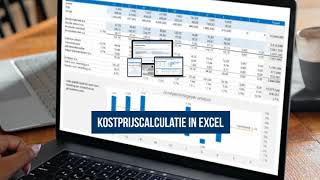 Kostprijscalculatie in Excel  complete set templates voor kostprijscalculaties [upl. by Rehpotsrik]