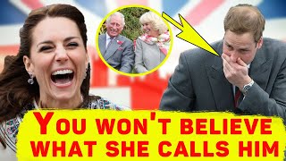 You Wont Believe What Kate Middleton Used to Call Prince William in Private [upl. by Chucho]