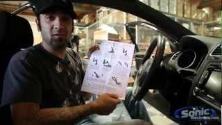 How to Install a BlendMount w Beltronics 995 Radar  2010 VW GTI [upl. by Pepito]