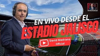 DAVID MEDRANO EN VIVO PREVIO AL atlas vs bravos desde el ESTADIO JALISCO davidmedrano [upl. by Nedyrb]