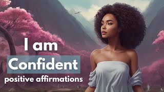 quotI AM CONFIDENTquot Affirmations for Women  Confidence Strong amp Powerful [upl. by Attaynik]