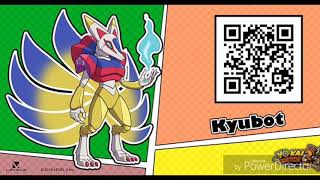 Yokai watch 3 qr codes Kyubot  Hovernyan S qr codes Yokai watch qr codes [upl. by Nyrok]