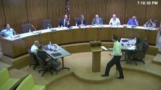 Village of Carpentersville Illinois  Board Meeting 07172018 [upl. by Sandberg]