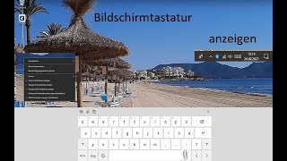 Bildschirmtastatur in Windows 10 anzeigen [upl. by Ernie909]