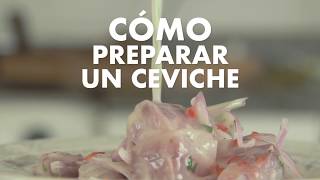 Cómo preparar un ceviche peruano  Viaja y Prueba con Luciano Mazzetti [upl. by Majka]