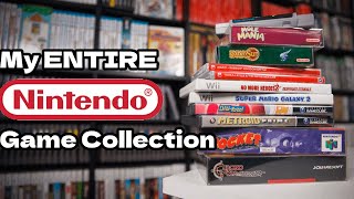 My ENTIRE Game Collection GameCube DS 3DS Wii [upl. by Ihcego304]