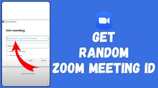 How to Get Random Zoom Meeting ID 2024  Zoom Tutorial [upl. by Edmonda]