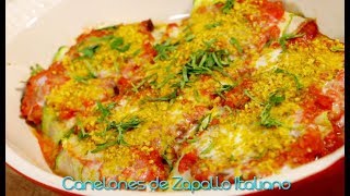 CANELONES DE ZAPALLO ITALIANO  CÓMO ME SANO [upl. by Colbert646]