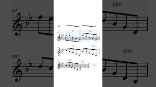 Trumpet natural minor arpeggio exercise featuring appoggiaturas [upl. by Marilee247]