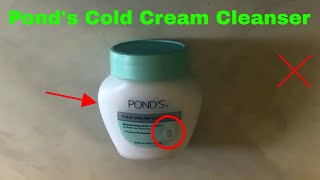 ✅ How To Use Ponds Cold Cream Cleanser Review [upl. by Neraj]