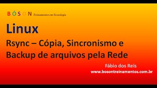 rsync  Cópia Sincronização e Backup de arquivos no Linux [upl. by Nicki]