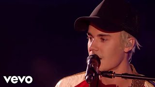 Justin Bieber  Love Yourself amp Sorry  Live at The BRIT Awards 2016 ft James Bay [upl. by Katrine]