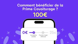 Comment obtenir la Prime Covoiturage avec Ynstant [upl. by Wildee]