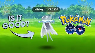 Is NIHILEGO GOOD in POKEMON GO [upl. by Aivul]