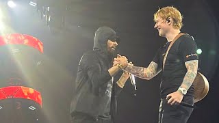 Eminem ft Ed Sheeran  Lose Yourself Multicam Video amp PRO HQ Audio at Detroit July 15 2023 [upl. by Ecidnacal]