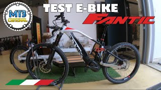 Test drive Fantic Ebike MTB [upl. by Anitrak]