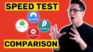 VPN Speed test comparison  Find out the FASTEST VPN🔥LIVE TESTS [upl. by Gebelein955]