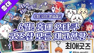 24년 6월 홍대 오타쿠 굿즈샵 상품 싹 다 찍어왔습니다  최애굿즈 편  오타쿠 브이로그  가챠  랜덤깡  쿠지  피규어 [upl. by Luebke]