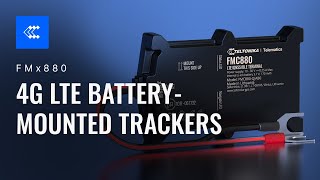 4G LTE BatteryMounted Trackers  FMx880  Teltonika [upl. by Izabel]