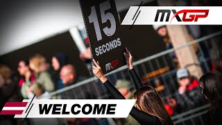 Welcome  MXGP of Latvia 2024 MXGP Motocross [upl. by Eelorac]