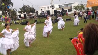 Coreografía de Marinera Norteña Damas  Playa CanariasChilca [upl. by Euqenimod]