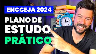 ENCCEJA 2024  PLANO DE ESTUDO PRÁTICO [upl. by Renwick]