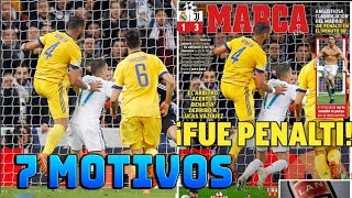 7 MOTIVOS por los que SÍ hay PENALTI de BENATIA a LUCAS VAZQUEZ [upl. by Anema429]