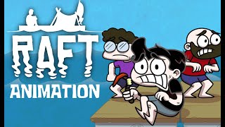 Markiplier Animated RAFT episode1 [upl. by Ehcram]