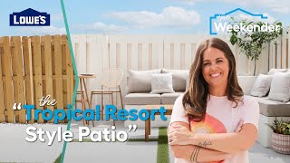 The Weekender quotThe Tropical Resort Style Patioquot Season 6 Episode 1 [upl. by Legnaleugim]