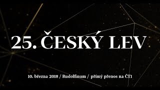 25 Český lev  záznam slavnostního předávání [upl. by Massingill991]