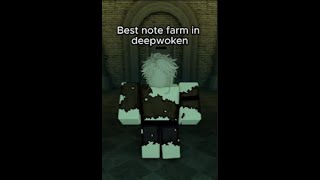 Best way to farm notes and Minityrsa rep quick in Deepwoken [upl. by Lindly]