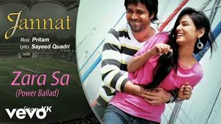 Zara Sa Lyrics  jannat  Kk  Emraan hashmi and Sonal Chauhan  Bollywood romantic song [upl. by Alessig]