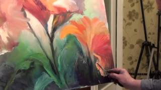 FREE Full video quotliliesquot painter Igor Sakharov [upl. by Ahter340]