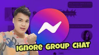 How to ignore group chat on messenger in 2024 [upl. by Ahsatsan]