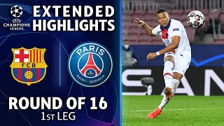 Barcelona vs Paris SaintGermain Extended Highlights  UCL on CBS Sports [upl. by Isis]