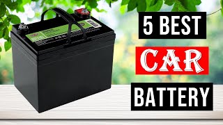 Top 5 Best Car Battery in 2024  Best Car Battery  Reviews [upl. by Yssor]