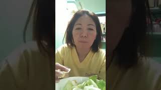 EATING LETTUCE WHILE HOME QUARANTINE HEALTH BENEFITS [upl. by Yenoh]